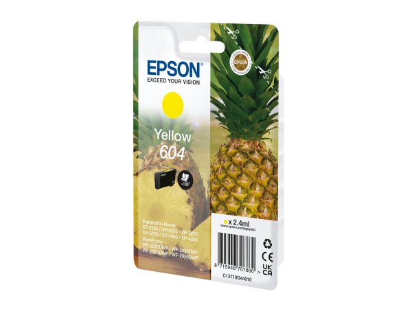 Epson 604 Standardertrag Gelb - Originale - Cartuccia di inchiostro