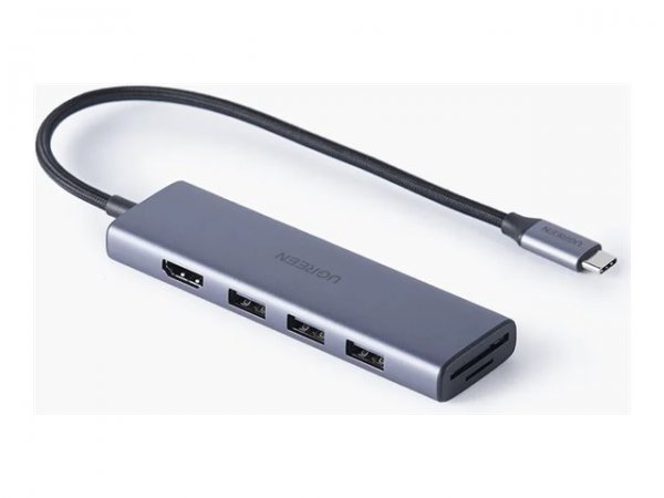Ugreen CM511 6-in-1 USB-C Hub 1x HDMI 3x USB-A TF/SD