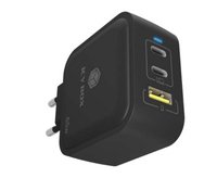 ICY BOX Ladegerät 3-Port 65W GaN mit PD 3.0