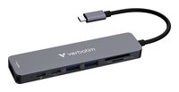 Verbatim USB-C Essentials Multiport Hub - Corsa - 5 Gbps