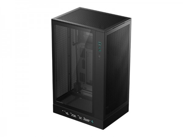 Deepcool Ch270 Digital schwarz Tempered Glass - Midi/minitower - ATX