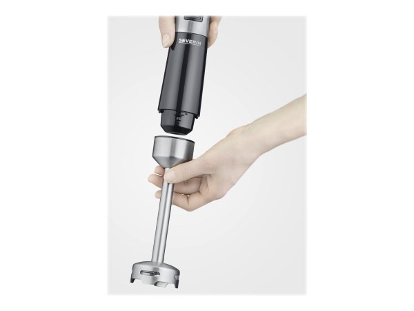 SEVERIN SM 3771 - Frullatore ad immersione - 600 W - Nero - Acciaio inox