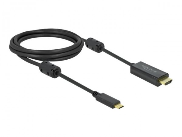 Delock Aktives USB Type-C zu HDMI Kabel DP Alt Mode 4K 60 Hz - Cavo - Digitale/dati