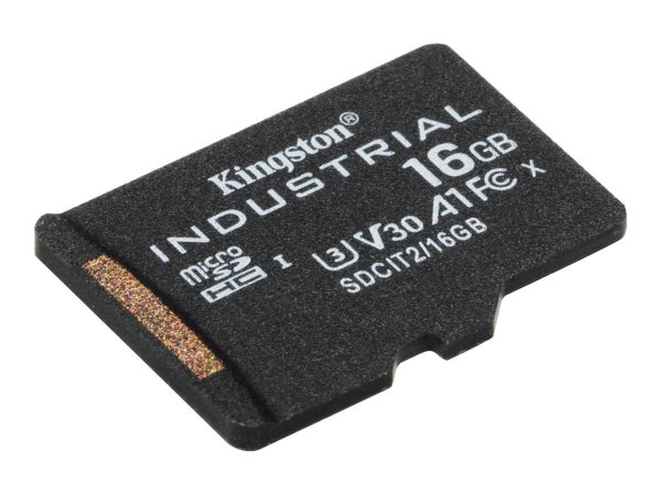 Kingston Industrial - 16 GB - MicroSDHC - Classe 10 - UHS-I - Class 3 (U3) - V30