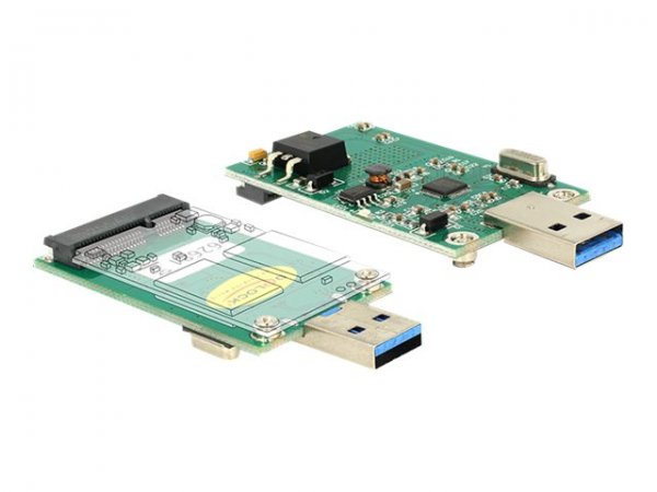 Delock 62681 - USB tipo A - mSATA - 5 Gbit/s - Windows 10 Education - Windows 10 Education x64 - Win
