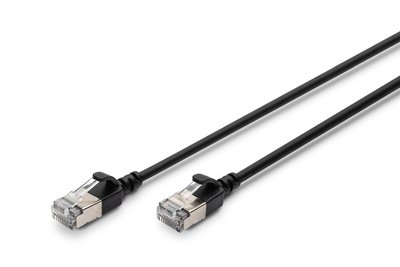 DIGITUS CAT 6a F-FTP Slim Patchkabel - Cavo - Rete