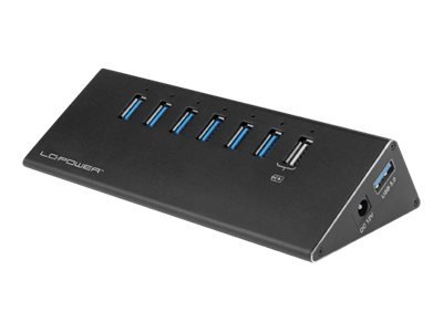 LC-Power USB Hub - USB 3.2 Gen 1 (3.1 Gen 1) Type-A - USB 3.2 Gen 1 (3.1 Gen 1) Type-A - 5000 Mbit/s
