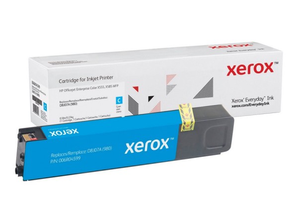 Xerox Cyan - compatible - toner cartridge (alternative for: HP D8J07A)