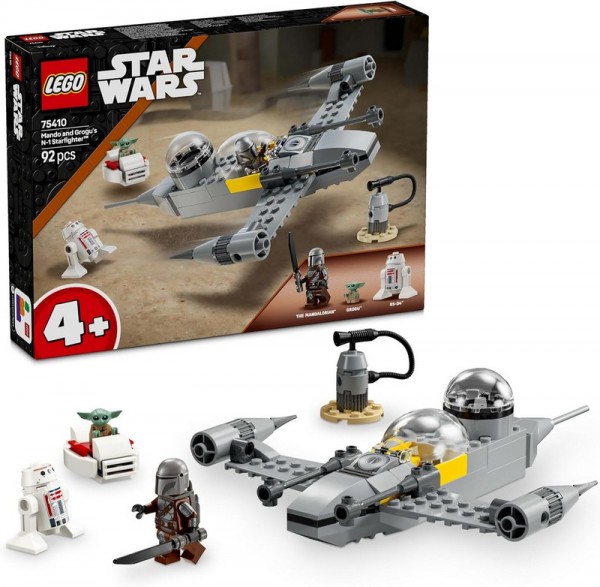 LEGO 75410 Star Wars Mandos und Grogus N-1 Starfighter