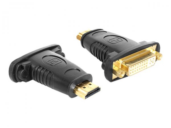 Delock 65467 - HDMI - DVI 24+5 - Nero