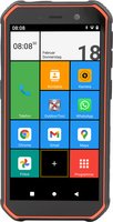 Olympia TREK - 14 cm (5.5") - 3 GB - 32 GB - 13 MP - Android 10 - Nero - Arancione