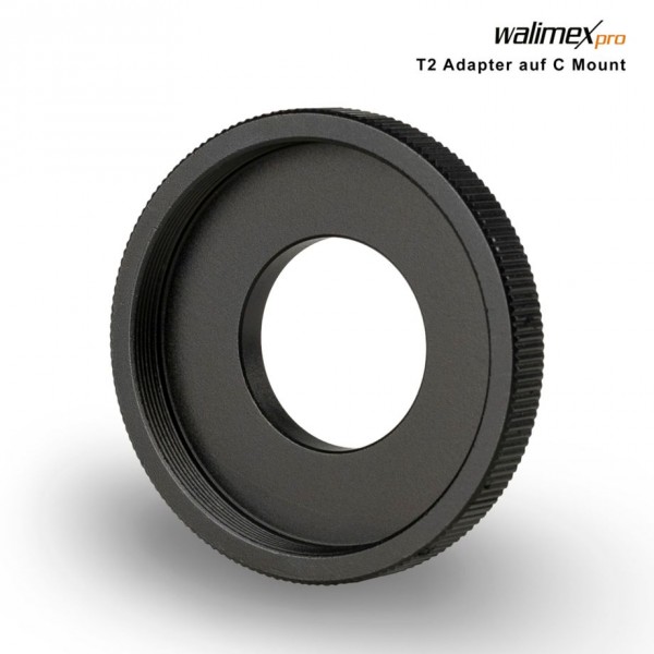 Walimex pro T2 Objektiv an C-Mount