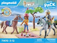 PLAYMOBIL Horses of Waterfall - Reitausflug an den Strand mit Amelia und Ben