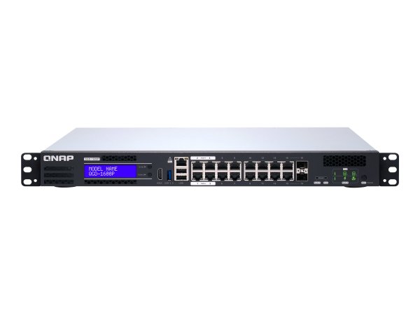 QNAP QGD-1600P - Switch - Smart - 4 x/1000 PoE++ - Interruttore - PCI-Express