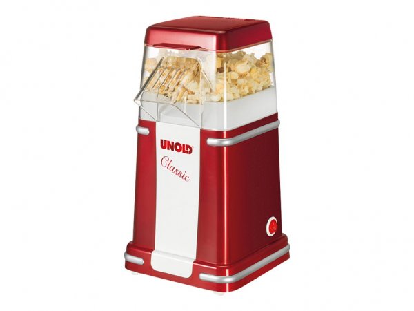 UNOLD Classic - Rosso - Argento - Bianco - 100 g - Plastica - Pulsanti - 0,85 m - CE;REACH;LFBG;ROHS