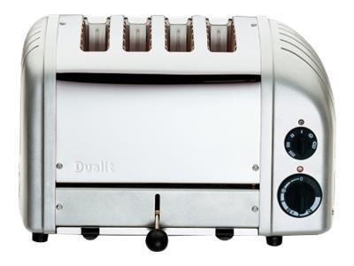 Dualit 4 Slot Toaster polished