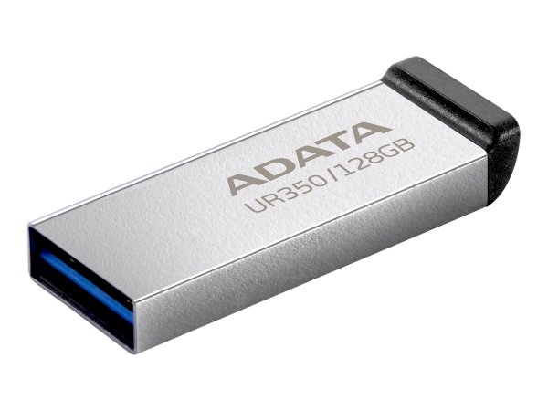 ADATA UR350 USB-Stick 128 GB USB Typ-A 3.2 Gen 1 (3.1 Gen 1) Schwarz - Silber (UR350-128G-RSR/BK) -