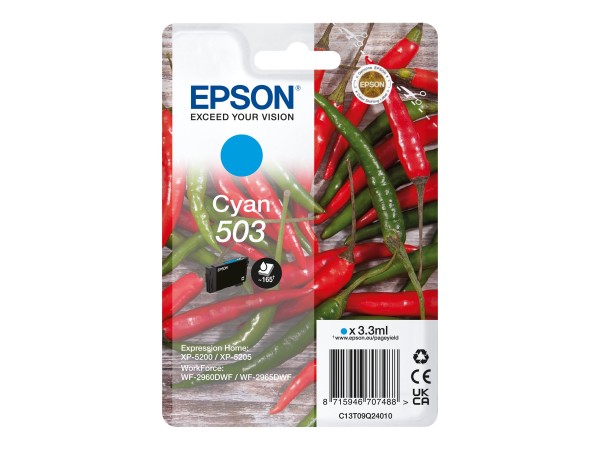 Epson Tinte C13T09Q24010 503 Cyan - Originale - Cartuccia di inchiostro
