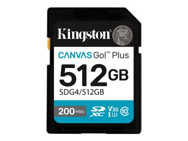 Kingston SDXC Canvas Go Plus Gen4/s C10 UHS-I U - Extended Capacity SD (SDXC)