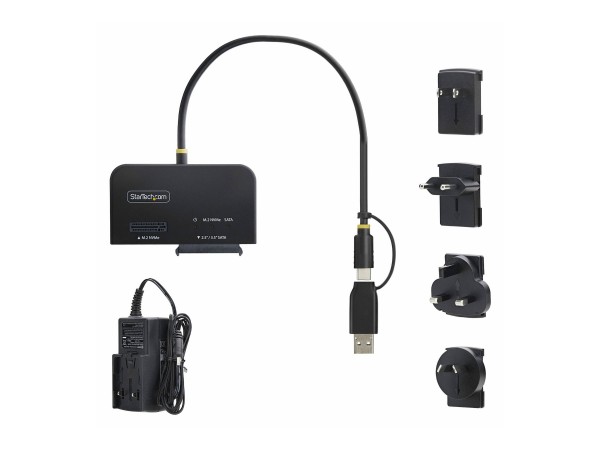 StarTech.com Usb to M.2 NVMe and Sata SSD Adapter