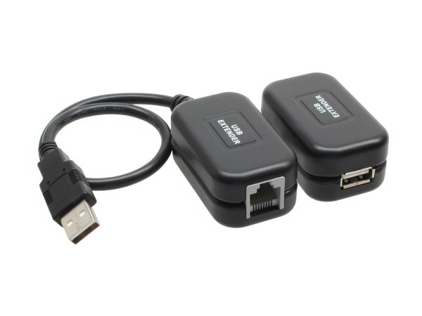 InLine USB Extender via Lan RJ45 - 50m Max. Conf. 2pz