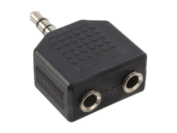 InLine Adattatore Audio - 3,5mm Jack m. a 2x 3,5mm Jack f. - Stereo - Y form