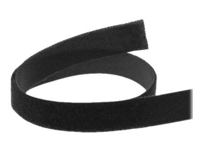 InLine Nastro per chiusura a strappo - rotolo da 10m - larghezza 16mm - nero