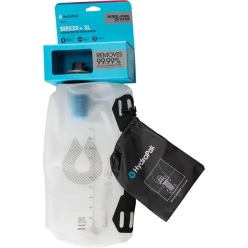 HydraPak Seeker 3L Trinktank mit Filter transparent