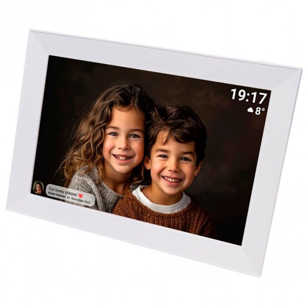 Inter Sales Frameo PFF-1012 weiss 119101040480 - Lettore mp3 - 16 GB