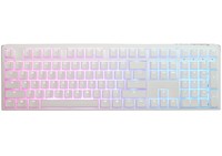 Ducky One 3 RGB - Cablato - USB - Interruttore a chiave meccanica - QWERTY - LED RGB - Bianco