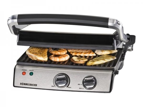 ROMMELSBACHER KG 2020 - Nero - Acciaio inox - Da tavolo - 290 x 230 mm - 230 V - 195 mm - 225 mm