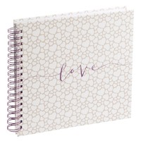 Hama Romance - Beige - Bianco - 80 fogli - 10 x 15 - 40 fogli - 280 mm - 240 mm