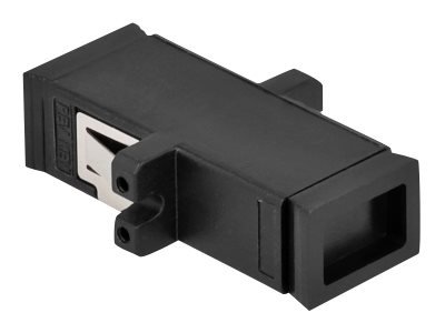 Delock Accoppiatore per fibra ottica da MTRJ femmina per MTRJ femmina nero - MT-RJ/MT-RJ - Nero - Pl