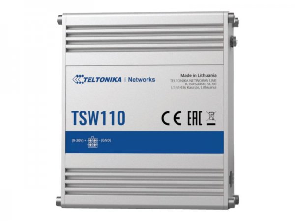 Teltonika TSW110 - Switch - unmanaged - Interruttore - 1 Gbps