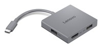 Lenovo 4 in 1 hub Gen 2 - Dockingstation - USB-C