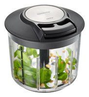 GEFU Speedwing Zerkleinerer Schwarz Transparent