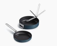 Joseph Joseph Space - Frittierset - Blau - Aluminium - Keramik - Edelstahl