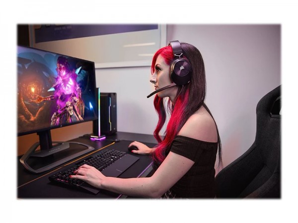 Corsair HS55 STEREO - Cablato - Gaming - 20 - 20000 Hz - 284 g - Auricolare - Carbonio
