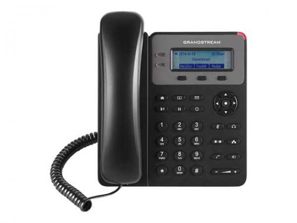 Grandstream GXP-1615 - Telefono con vivavoce - Nero - Grigio