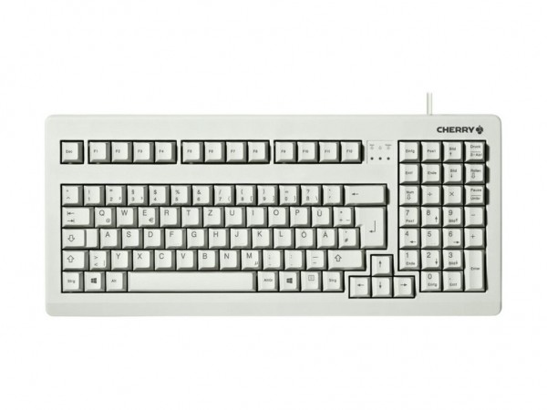 Cherry Classic Line G80-1800 - Tastiera - 105 tasti QWERTY - Grigio