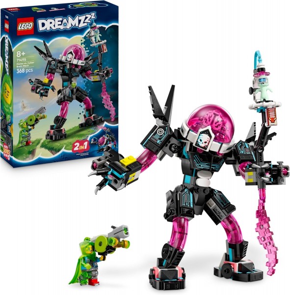 LEGO 71495 DREAMZzz Mateo vs. Cyberhirn-Mech
