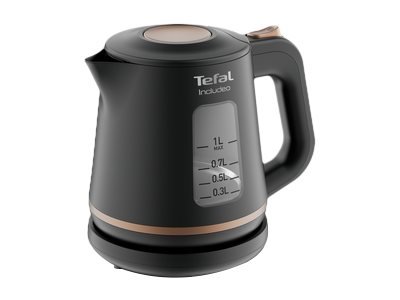 TEFAL Includeo KI5338 - 1 L - 2400 W - Nero - Plastica - Indicatore del livello dell'acqua