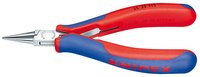KNIPEX 35 32 115 - Pinze a becco lungo - 1 mm - 2,25 cm - Acciaio - Blu - Rosso - 115 mm
