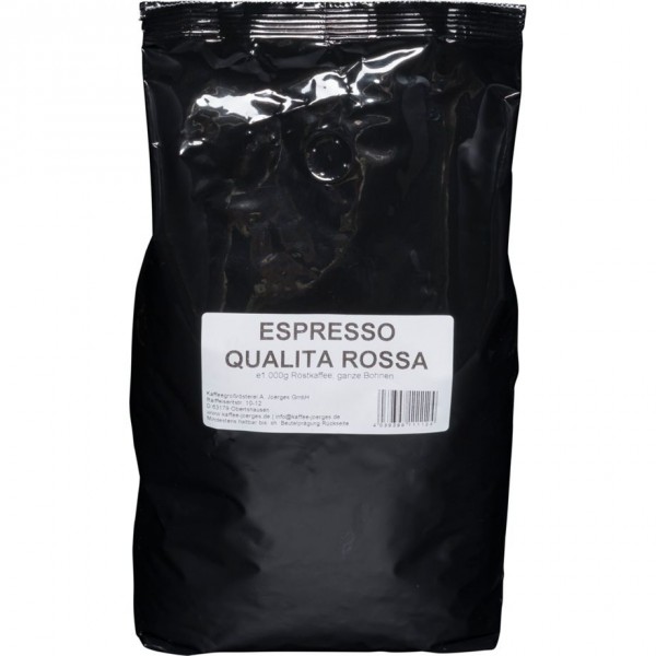 Joerges Kaffee Espresso Qualita Rosso 1 Kg Bohnen