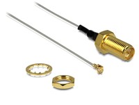 Delock 88343 - Cavo - Antenna / tv, Rete Coassiale 0,2 m - WLAN