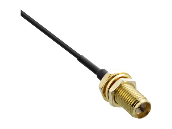 InLine Adattatore antenna WLAN su cavo - R-SMA F a U.FL M - 0,2m (per Fritz-Box )