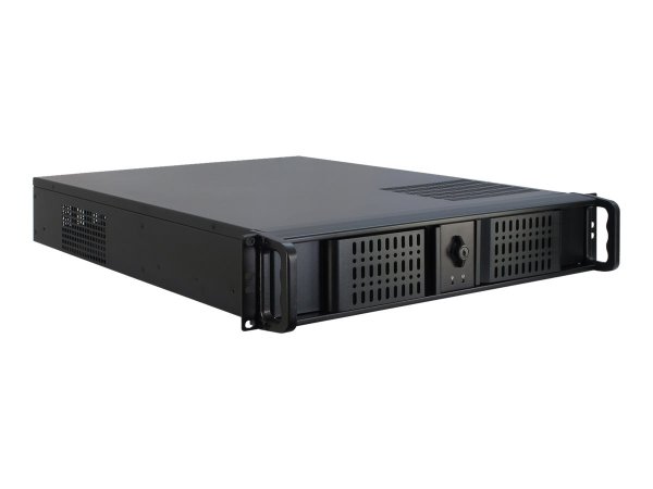 Inter-Tech IPC 2U-2098-SL - Supporto - Server - Nero - ATX - micro ATX - Mini-ITX - Acciaio - 2U