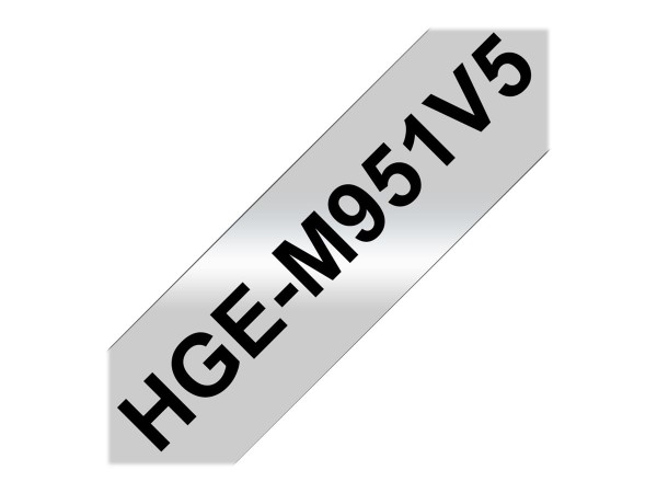 Brother HGE-M951V5 - 5 pz - HGe - Nero su argento - Cina - Opaco - 5 anno/i
