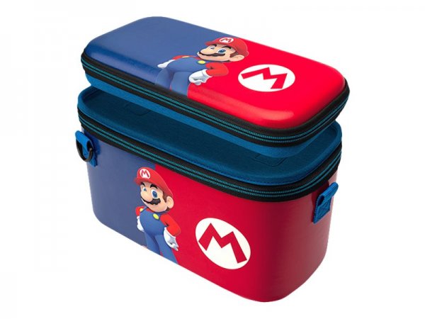 PDP Overnight: Power Pose Mario - Custodia rigida - Nintendo - Multicolore - Nintendo Switch - Ninte