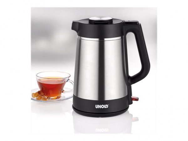 UNOLD 18715 - 1,5 L - 1800 W - Nero - Acciaio inox - Plastica - Acciaio inox - Indicatore del livell